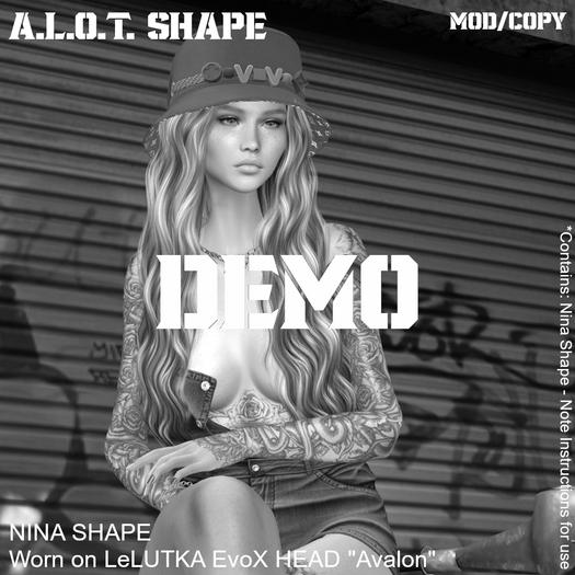 A.L.O.T. NINA SHAPE DEMO