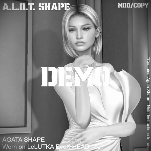 A.L.O.T. - AGATA SHAPE DEMO