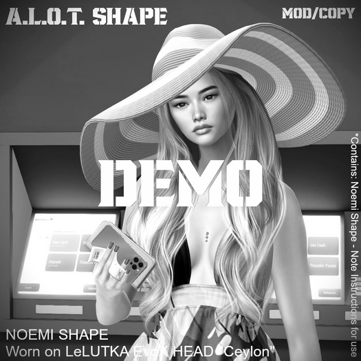 A.L.O.T. - NOEMI SHAPE DEMO