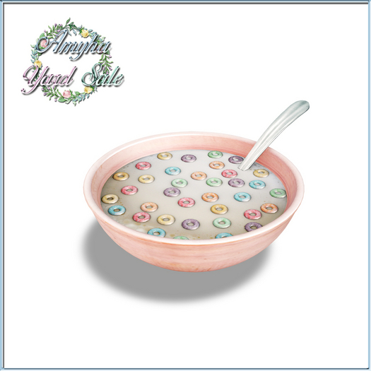 *ionic* Milk bowl with cereals
