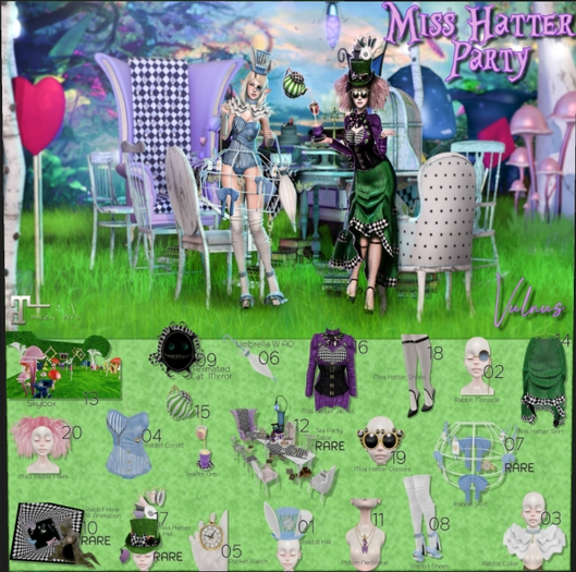 01 - Miss Hatter - Rabbit Hat