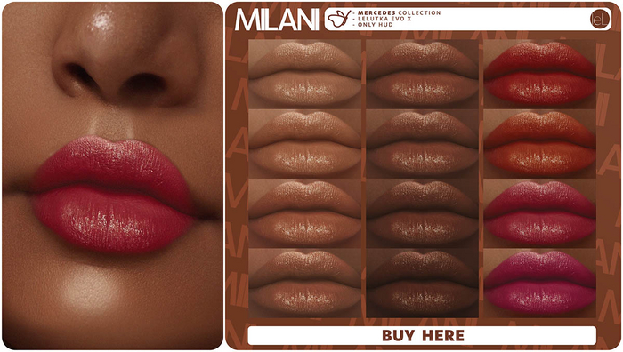 MILANI Cosmetics "Mercedes" Collection (DEMO)