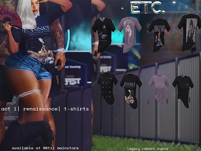 etc -  Yonce Renni T-Shirt- FP 