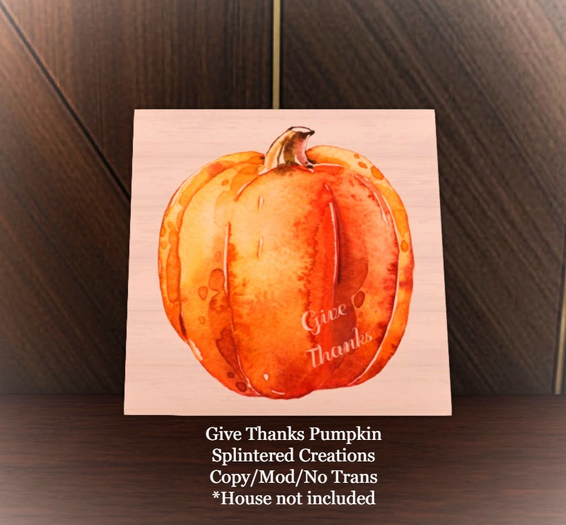 SC: Give Thanks Pumpkin Boxed
