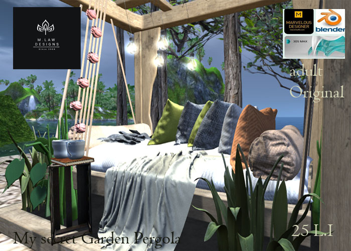 .:M.LAW:. My secret Garden Pergola BOX