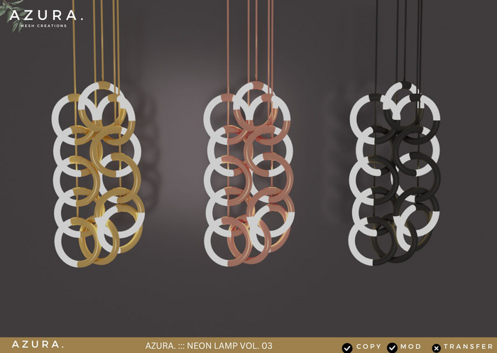 AZURA ::: NEON LIGHT VOL. 03 - CEILING LAMP