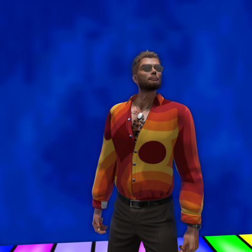 AHD Disco Shirts Pattern 4 New for 2023 for all male bodies Gianni, Jake, Slink etc