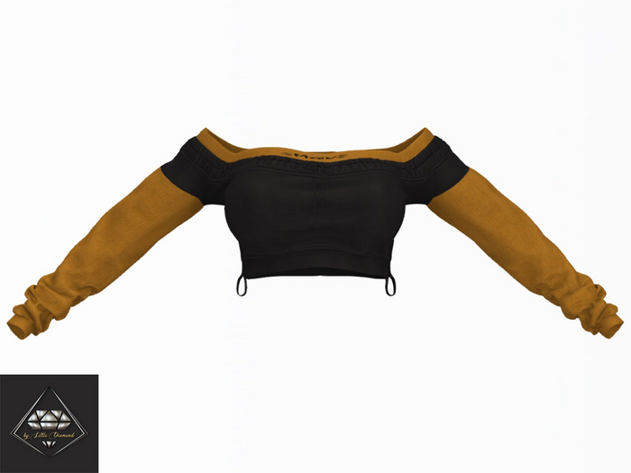 -LD- Miluchi Top Black2/Mustard