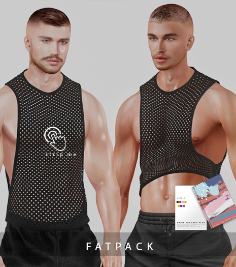 Manson * Strip hexagon tank * fatpack