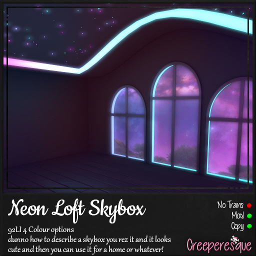 Creeperesque - Neon Loft Skyboxes