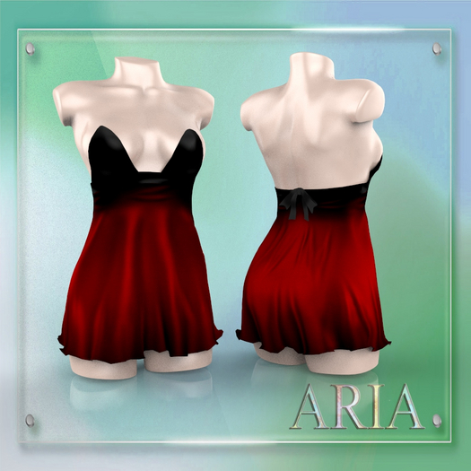 Red Black Dress