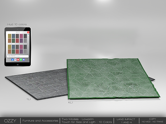 [[OZZY]] Rug Yashila