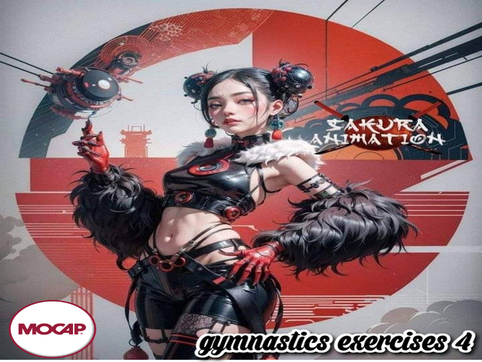gymnastics exercises 4 Mocap Sakura Full Perm