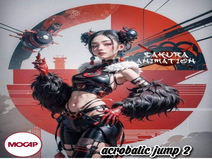 acrobatic jump 2 Mocap Sakura Full Perm