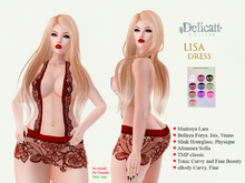 ♥PROMO♥Delicatt couture - Lisa Dress - 2023#Aug.#18#