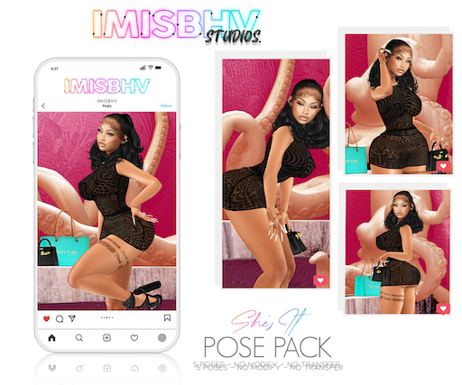//IMISBHV// She's It PosePack