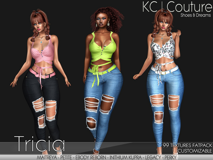 -KC- TRICIA SET / 99 TEXTURES FATPACK