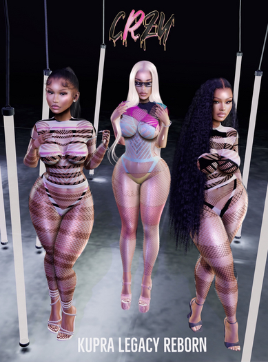 [CRZY]- Ria Bodysuit- FATPACK