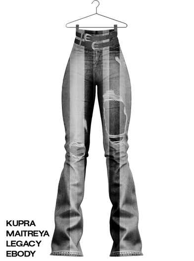 [HUNTT] - Jasmine Ripped Denims - DEMO