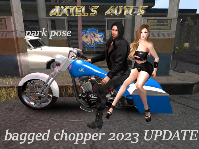 bagged-chopper v3 2023 UPDATE_ 101 Colors___ W/Helmets