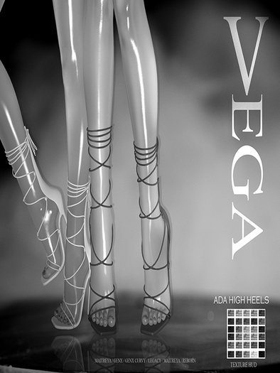 VEGA : MESH ADA HIGH HEEL DEMO