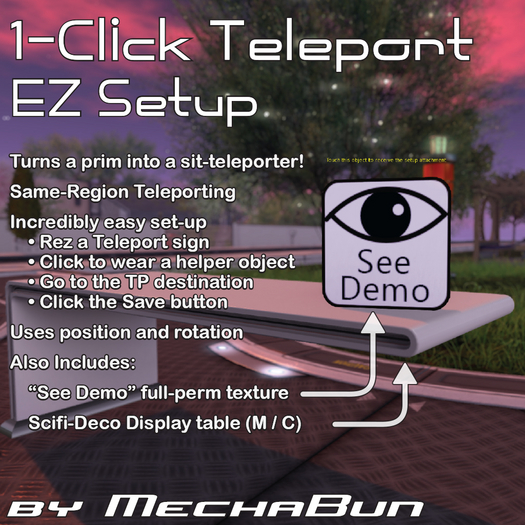 One-Click Teleport EZ Setup by MechaBun