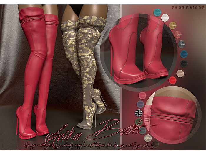 Pure Poison - Anika Boots - Unpack