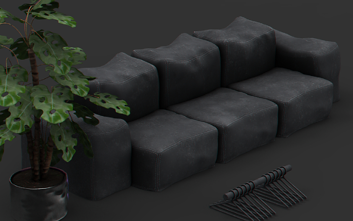 //R88 FUNKY Y-3 SOFA //MODERN