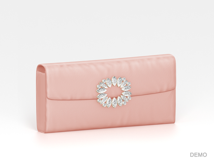 Salvadori Souliers - Demo Sac de Soiree en Satin