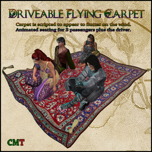 Flying Carpet - Red