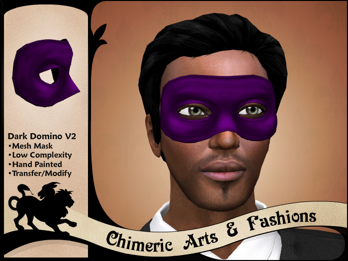 Dark Domino V2 - Purple