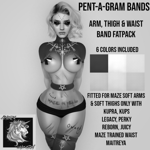 DEMO - Angry Unicorn : Pent-A-Gram Bands