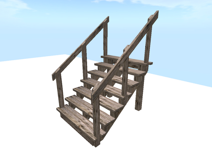 Wooden 7 step