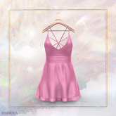 Pink Pastel Straps Dress