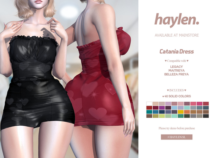 haylen. - Catania Dress - FATPACK