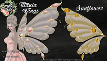 *LE* Titania Bento Wings Sunflower