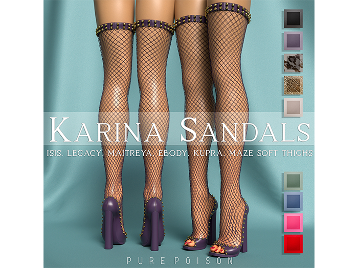 Pure Poison - Karina Sandals - Unpack