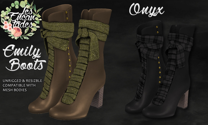 *LE* Emily Boots Onyx