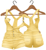 RIOT / Cece Overalls - Pastel3 Yellow