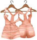 RIOT / Cece Overalls - Pastel2 Peach