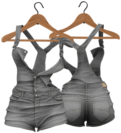 RIOT / Cece Overalls - Grey