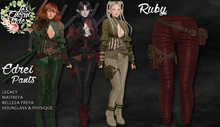 *LE* Edrei Pants Ruby