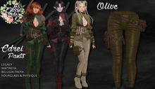 *LE* Edrei Pants Olive