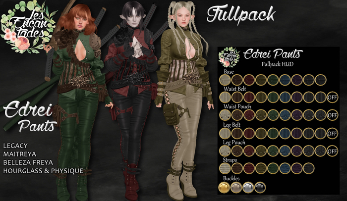 *LE* Edrei Pants FULLPACK