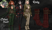 *LE* Edrei Boots Ruby