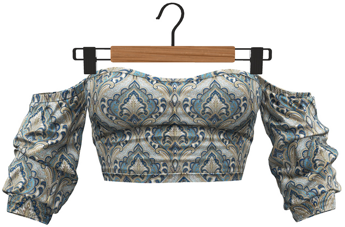 RIOT / Cece Off-Shoulder Top - Pattern - Boho