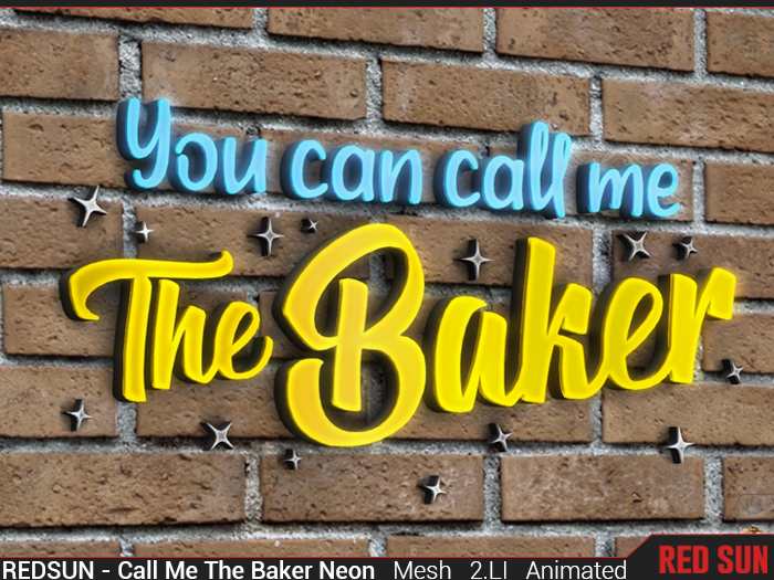 ONIRIK - Call me Baker - Animated Neon