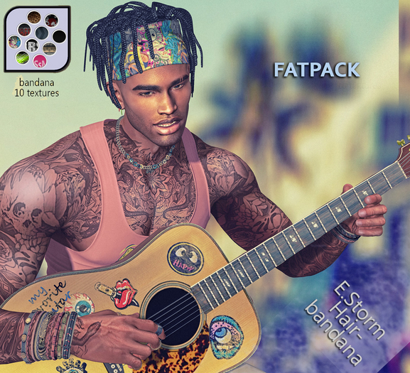 E.Storm Hair/bandana. Fatpack