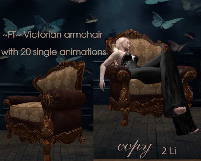 ~FT~ Victorian armchair 20 anim 