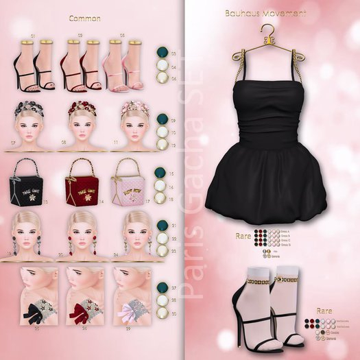 Bauhaus Movement - Paris Dress / Maitreya RARE